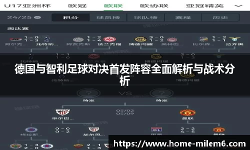 德国与智利足球对决首发阵容全面解析与战术分析